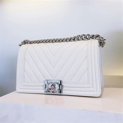 white boy chanel|white chanel boy bag.